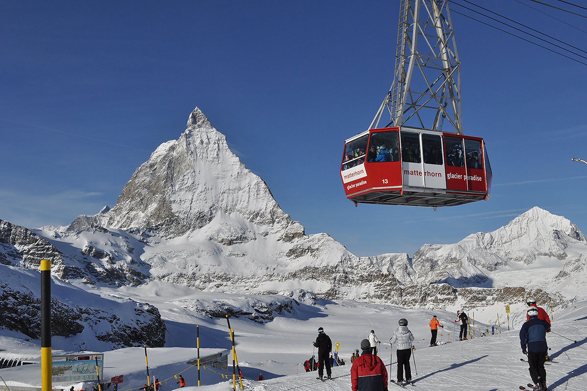 Matterhorn online glacier paradise