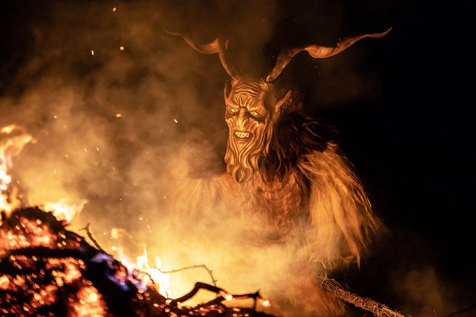 SAINT NICOLAS AND THE KRAMPUS